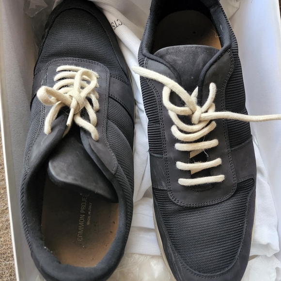 Common Projects Track Vintage in Black in 10 / 43 in ]Good Used Condition - Picture 2 of 6